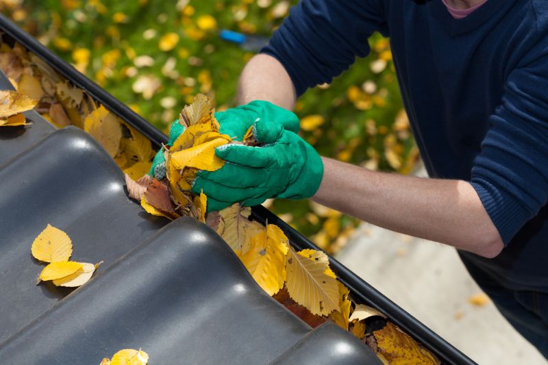 Properly Maintained Gutters